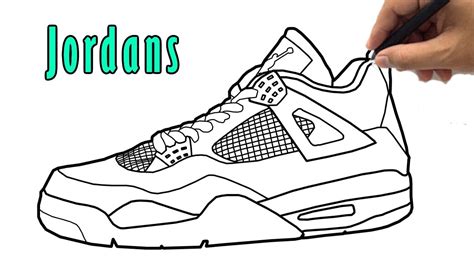 shoe design fake shoes jordans drawing|easy jordan to draw.